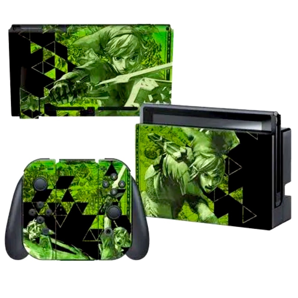 The Legend of Zelda: Link Action Vinyl Sticker For Nintendo Switch Controller